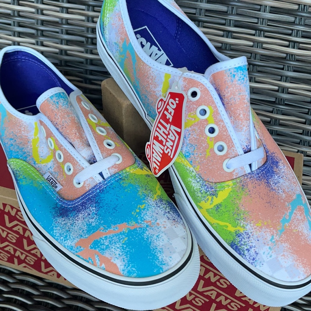 Vans Authentic Retro Mart Multi/True White MENS - Picture 8 of 16